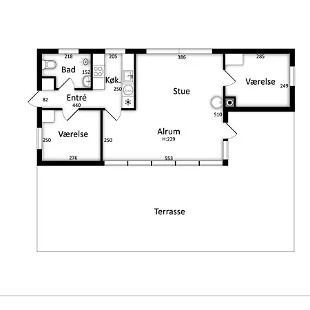 Σπίτι διακοπών Idyllic Near Cliffs And *